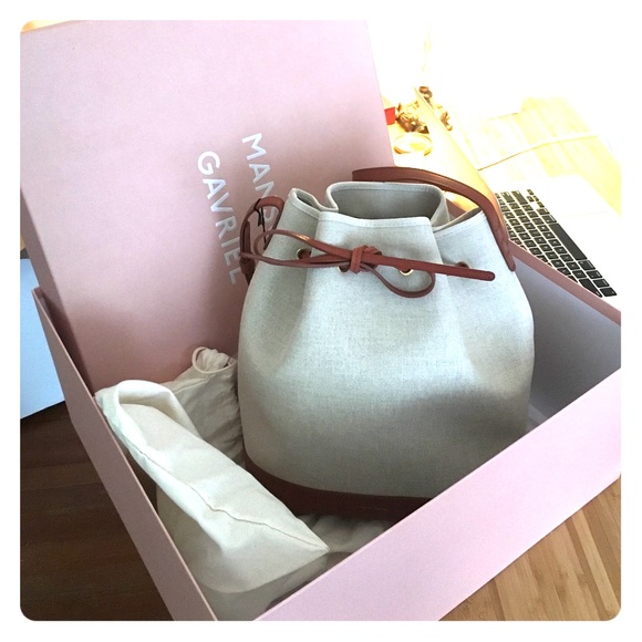 mansur gavriel canvas tote
